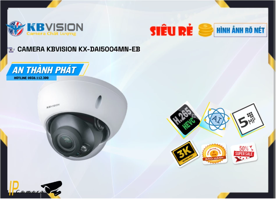 KX-DAi5004MN-EB sắc nét KBvision KX-DAi5004MN-EB sắc nét KBvision