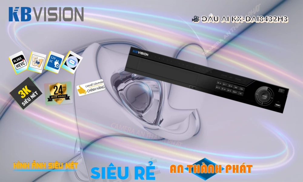 KX-DAi8432H3 sắc nét KBvision ➠