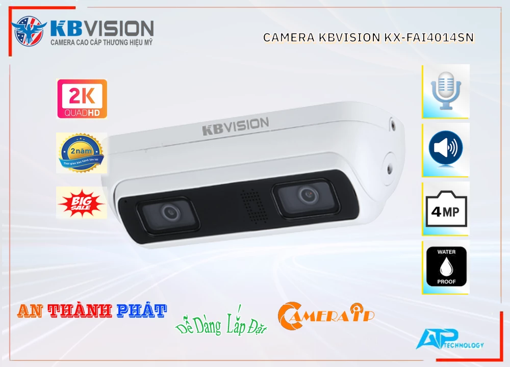 KX-FAi4014SN sắc nét KBvision KX-FAi4014SN sắc nét KBvision