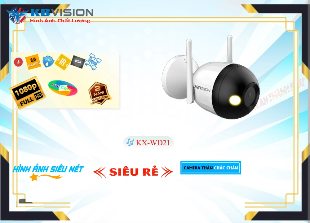 KX-WD21 sắc nét KBvision ➠ KX-WD21 sắc nét KBvision ➠