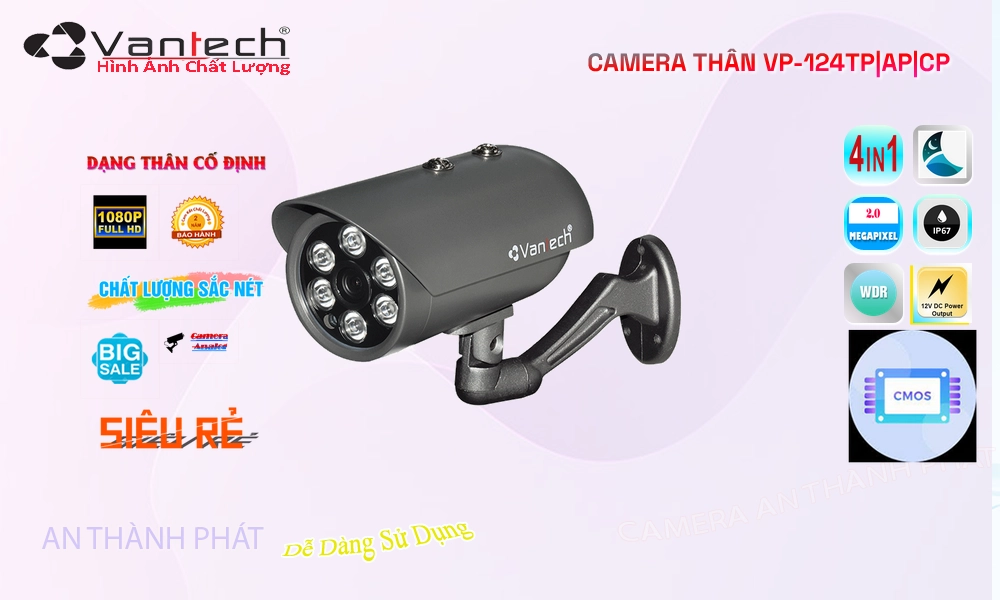 VanTech VP-124TP|AP|CP Hình Ảnh Đẹp VanTech VP-124TP|AP|CP Hình Ảnh Đẹp