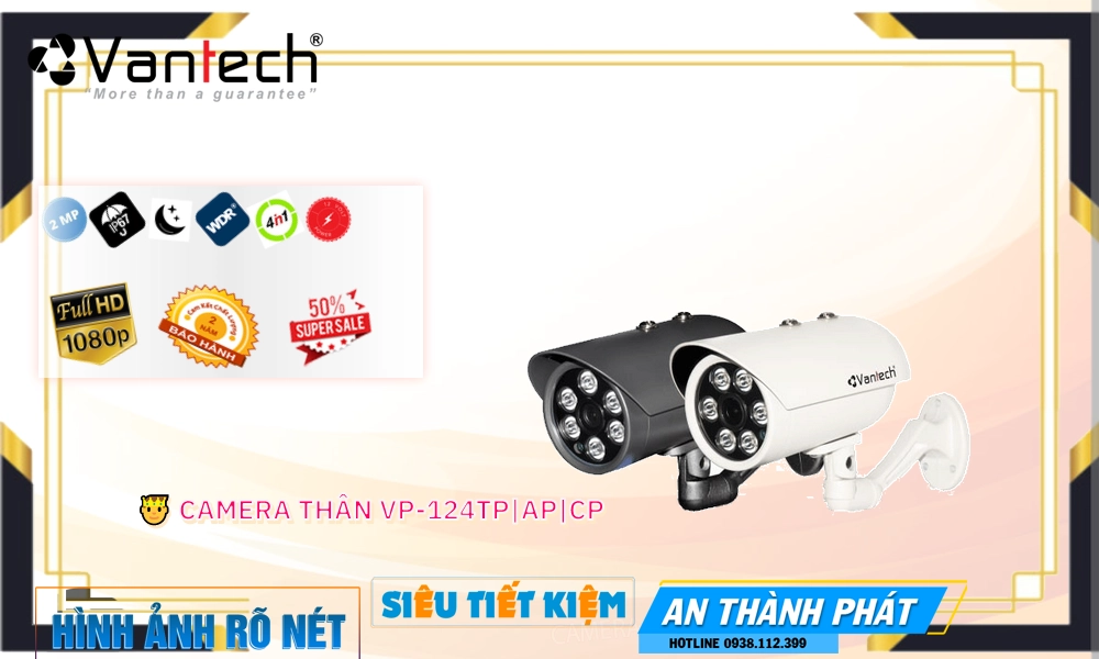 VanTech VP-124TP|AP|CP Hình Ảnh Đẹp VanTech VP-124TP|AP|CP Hình Ảnh Đẹp