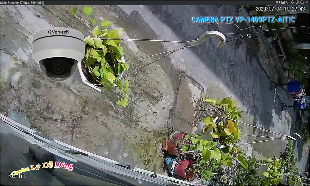 Camera Công Nghệ HD VP-1409PTZ-A|T|C Giá rẻ