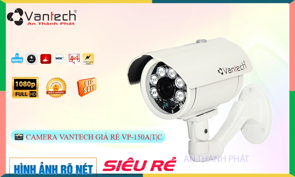VanTech VP-150A|T|C Sắc Nét VanTech VP-150A|T|C Sắc Nét