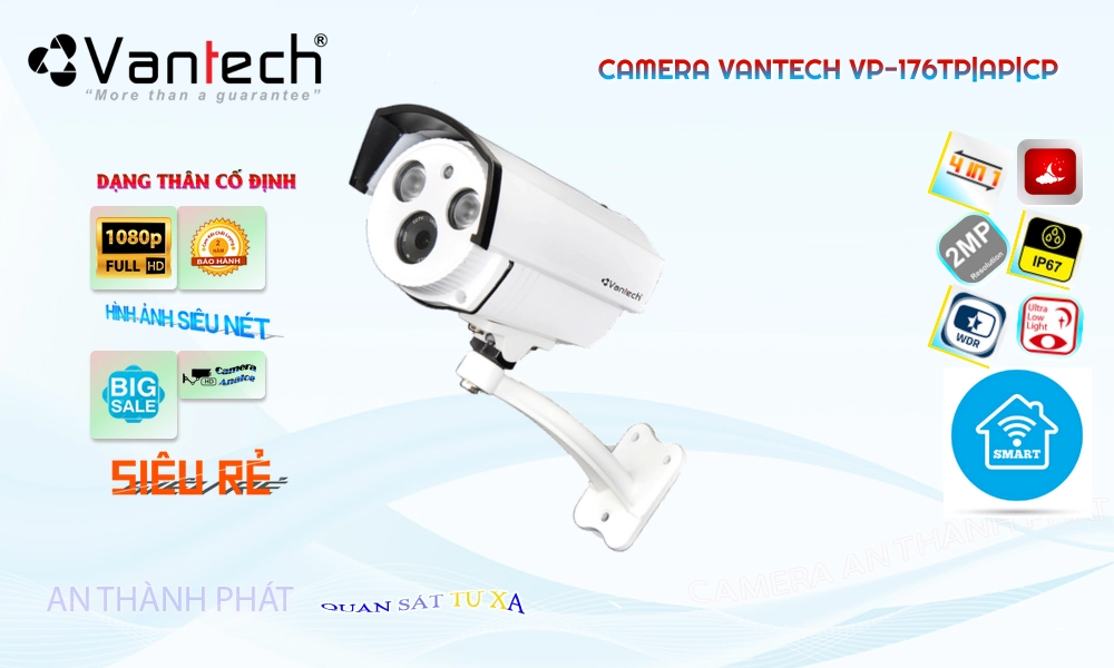 Camera An Ninh VanTech VP-176TP|AP|CP Giá tốt