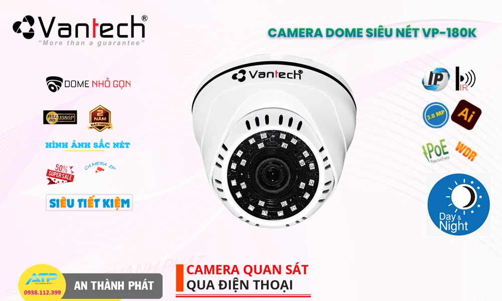 VanTech VP-180K Sắc Nét