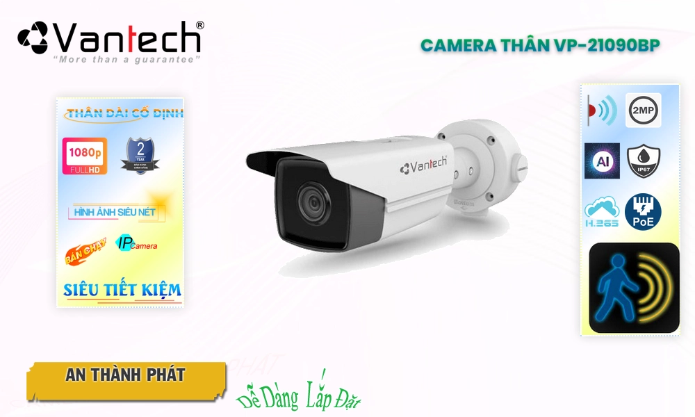 Camera Công Nghệ POE VP-21090BP VanTech