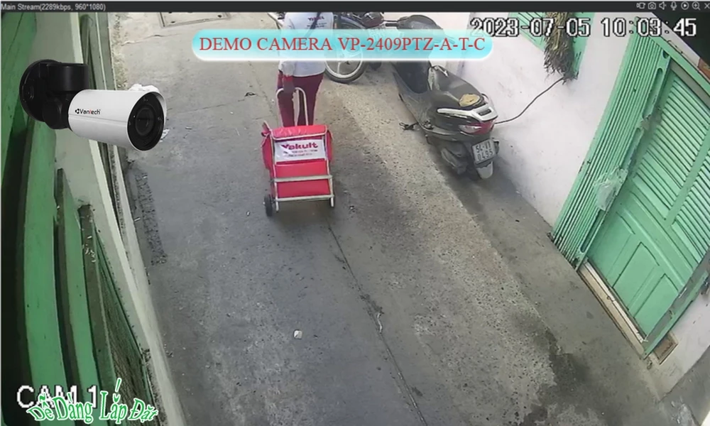 Công Nghệ HD VP-2409PTZ-A|T|C Sắc Nét VanTech