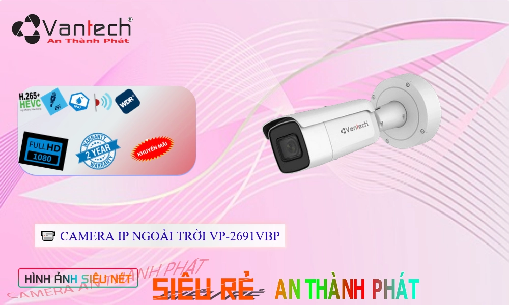Camera Giá Rẻ VanTech VP-2691VBP Ip POE Sắc Nét Chức Năng Cao Cấp Camera Giá Rẻ VanTech VP-2691VBP Ip POE Sắc Nét Chức Năng Cao Cấp