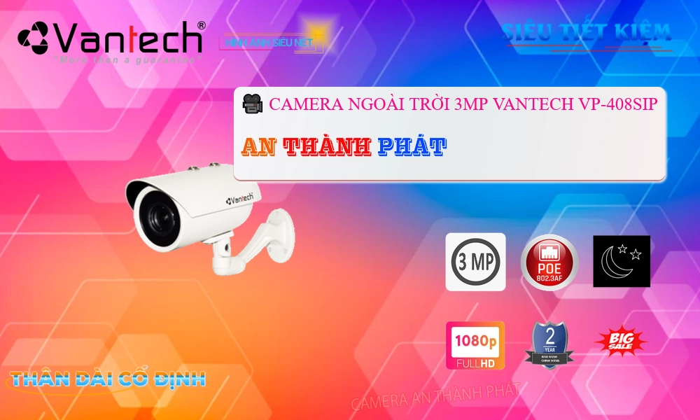VP-408SIP Camera Chất Lượng VanTech