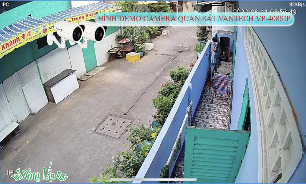 VP-408SIP Camera Chất Lượng VanTech