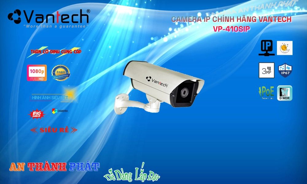 Camera VanTech Chất Lượng VP-410SIP Camera VanTech Chất Lượng VP-410SIP