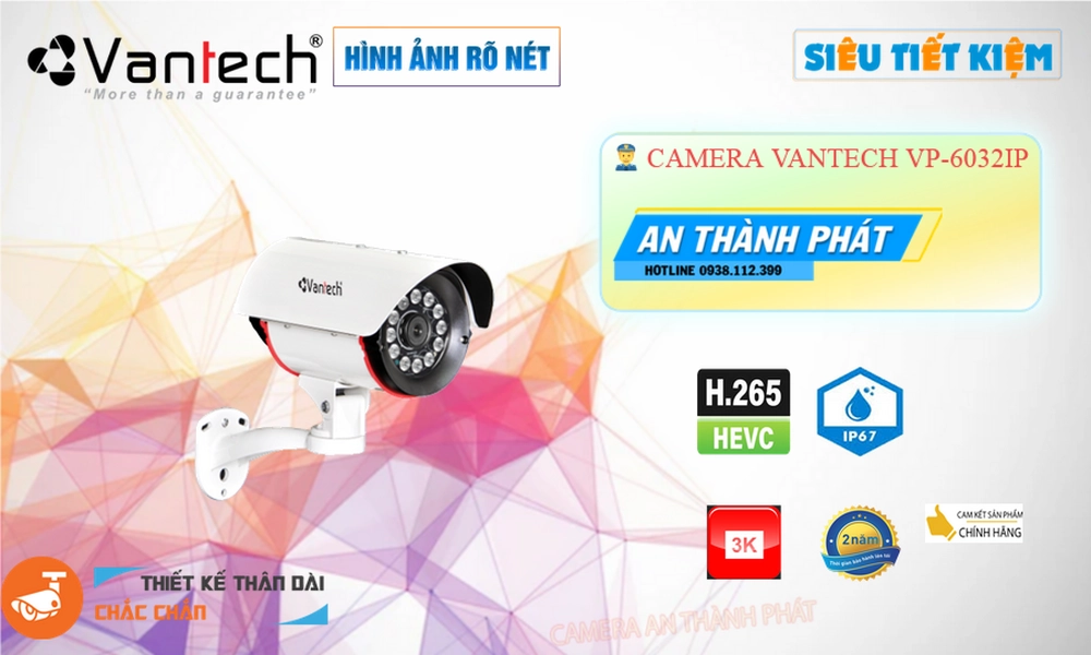 VP-6032IP VanTech Thiết kế Đẹp