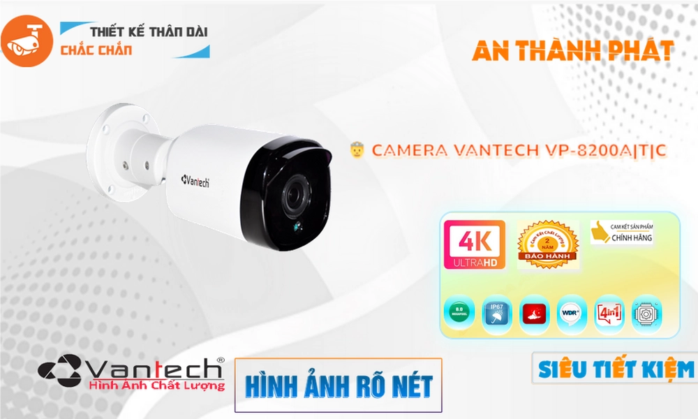 ✪  VP-8200A|T|C HD Anlog VanTech Chất Lượng