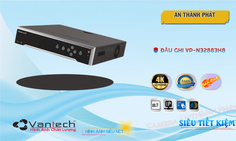 Đầu Ghi VanTech Với giá cạnh tranh VP-N32883H8
