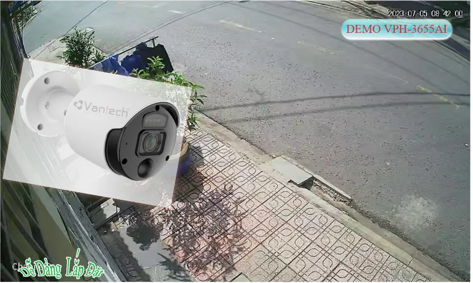 VPH-3655AI sắc nét VanTech ➠