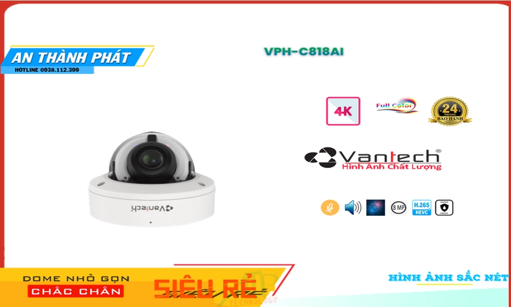 VPH-C818AI Camera HD IP VanTech VPH-C818AI Camera HD IP VanTech