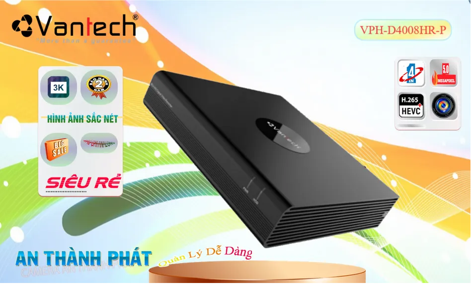 VPH-D4008HR-P sắc nét VanTech