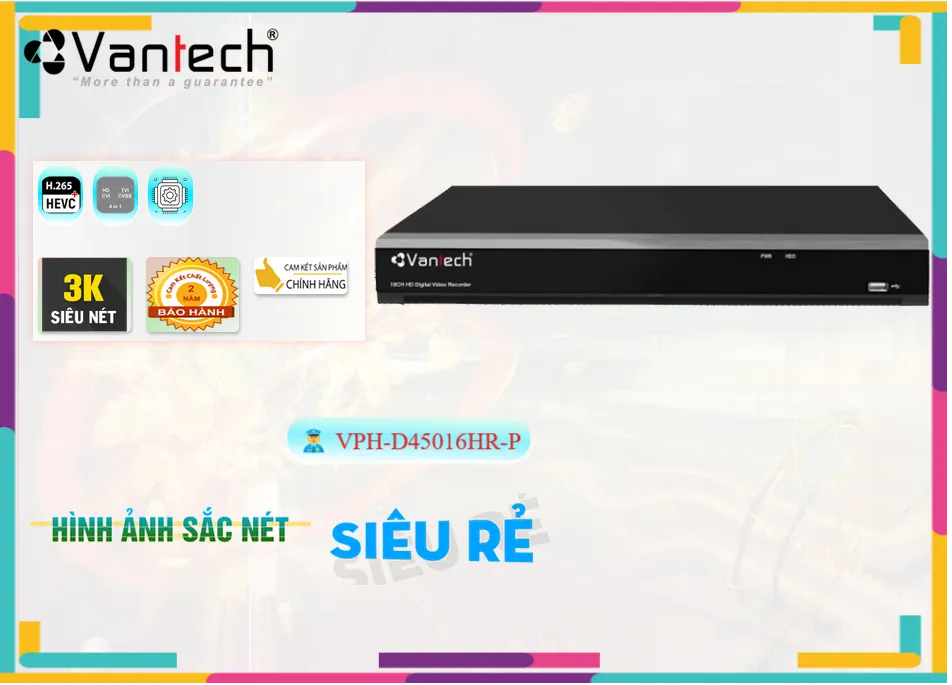 VPH-D45016HR-P sắc nét VanTech VPH-D45016HR-P sắc nét VanTech