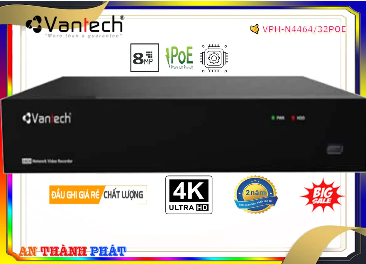 VPH-N4464H8 sắc nét VanTech VPH-N4464H8 sắc nét VanTech