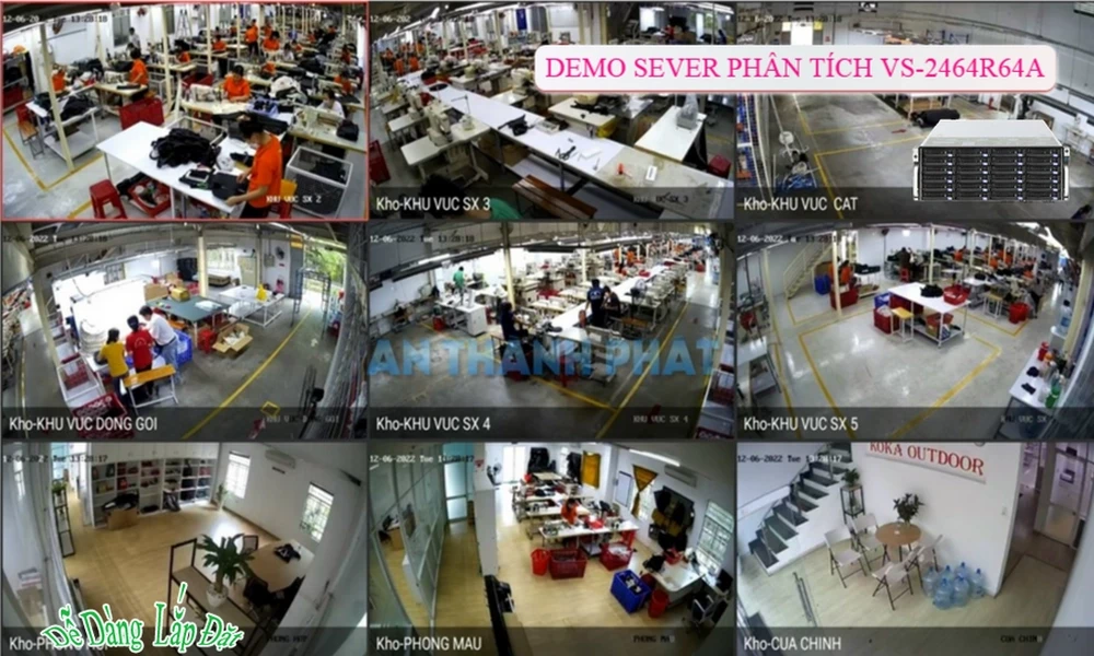 Đầu Ghi VanTech Giá rẻ VS-2464R64A Đầu Ghi VanTech Giá rẻ VS-2464R64A