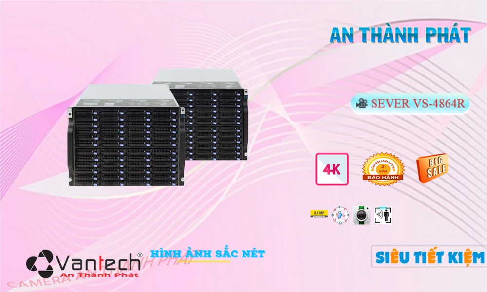 Đầu ghi VanTech VS-4864R Mẫu Đẹp Đầu ghi VanTech VS-4864R Mẫu Đẹp