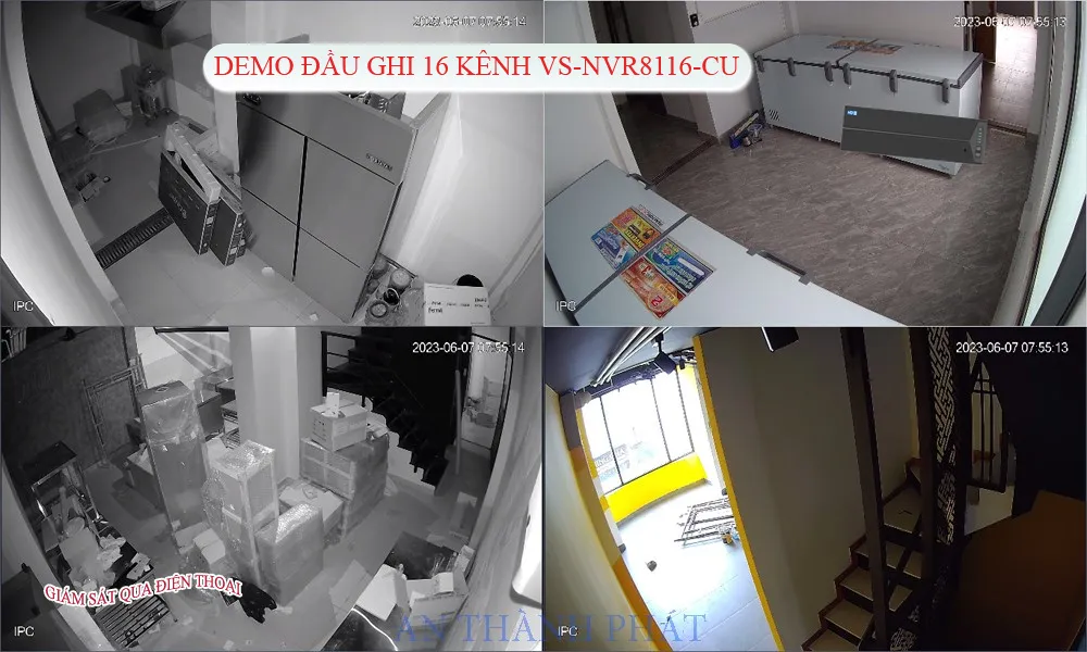 Đầu ghi Visioncop VS-NVR8116-CU Đầu ghi Visioncop VS-NVR8116-CU