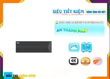 Đầu ghi Visioncop VS-NVR8116-CU Đầu ghi Visioncop VS-NVR8116-CU