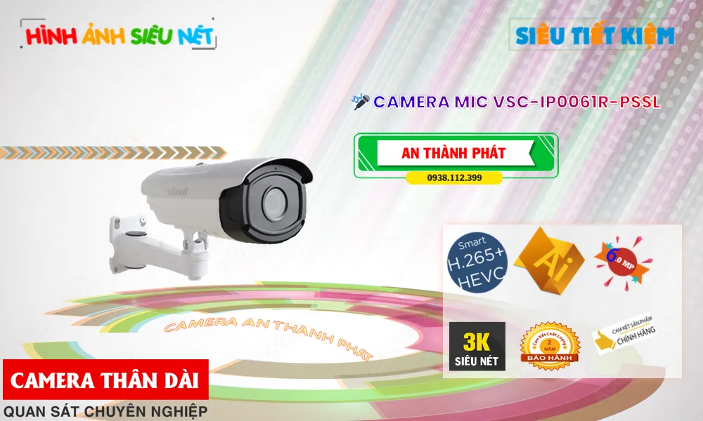 Camera Visioncop VSC-IP0061R-PSSL