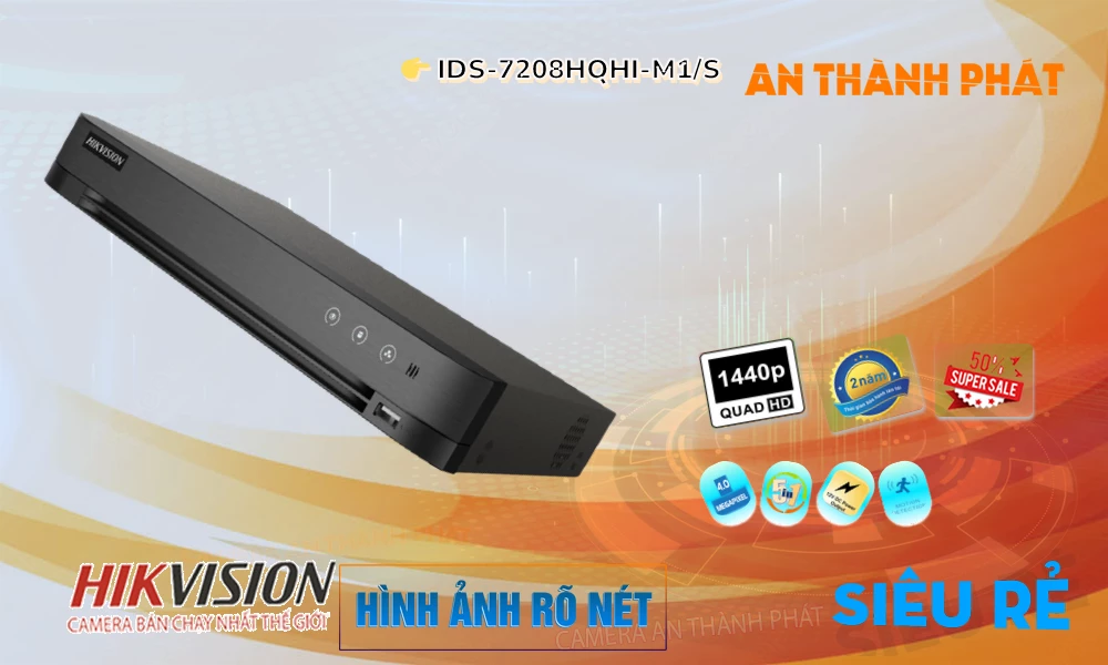 Đầu ghi iDS-7208HQHI-M1/S Hikvision Đầu ghi iDS-7208HQHI-M1/S Hikvision