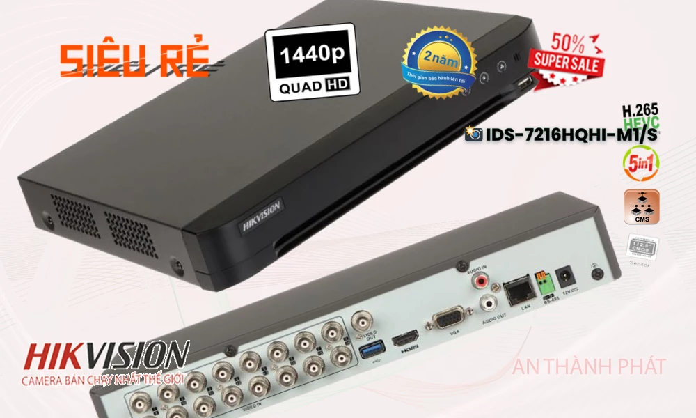 Đầu ghi Hikvision iDS-7216HQHI-M1/S