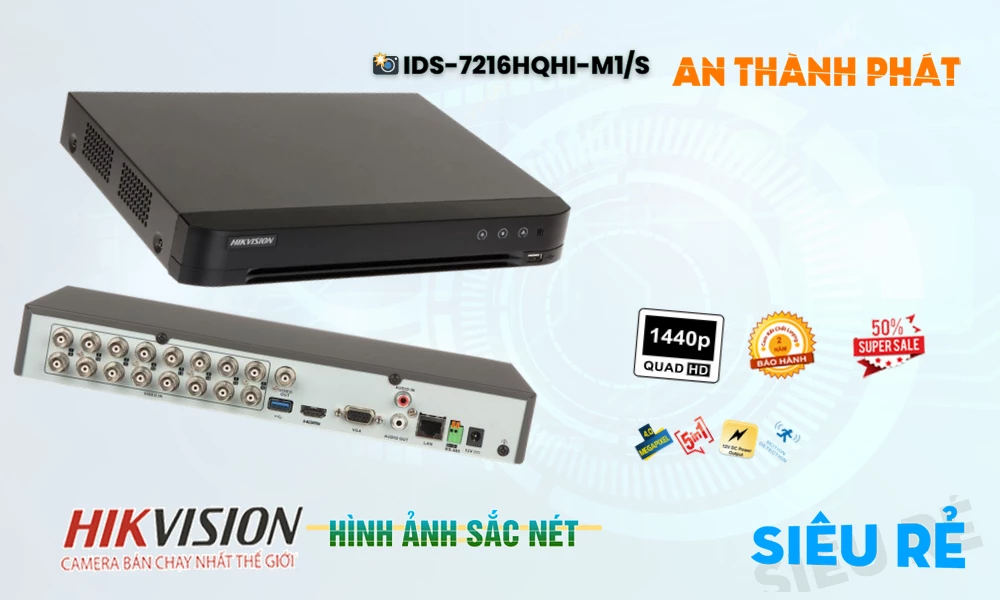 Đầu ghi Hikvision iDS-7216HQHI-M1/S
