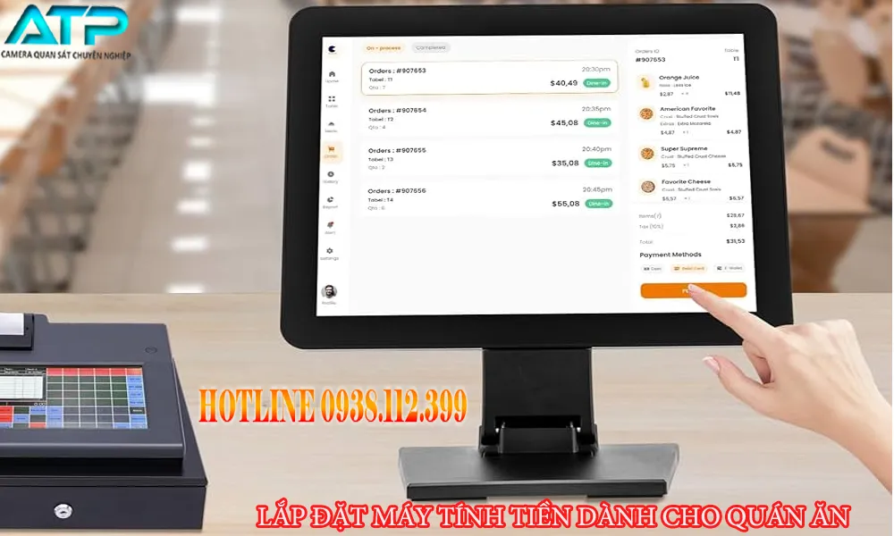 Lắp Máy Tính Tiền Cho Cửa Hàng