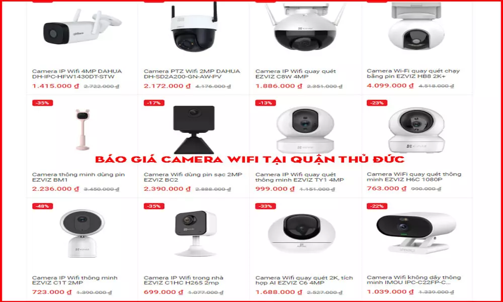 Lắp Đặt Camera An Ninh Tại Thủ Đức