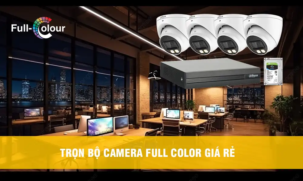 Lắp Camera Trọn Bộ Giá Rẻ Khuyến Mãi